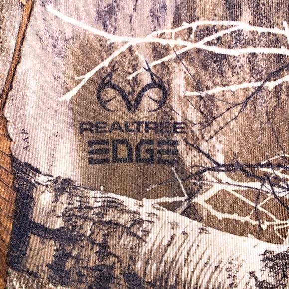 Realtree Edge Men's Long Sleeve Scent Control Camouflage Tee Shirt. 3xl - Picture 5 of 6